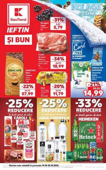 Cataloage Kaufland - 14.10.2026 - 20.10.2026.