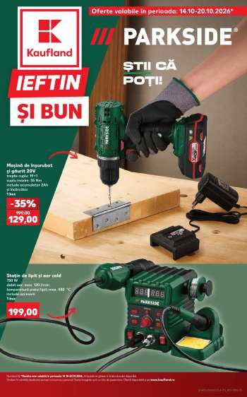 Cataloage Kaufland - 14.10.2026 - 20.10.2026.