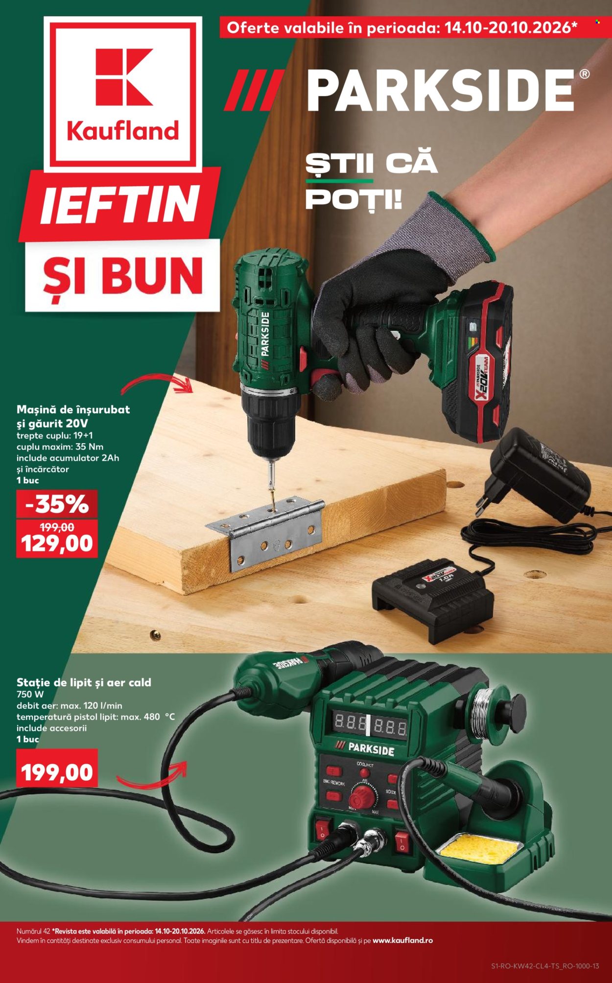 Catalog Kaufland - 14.10.2026 - 20.10.2026. Pagina 1