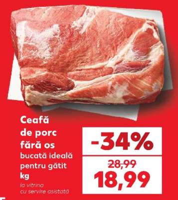 Ceafă de porc fără os