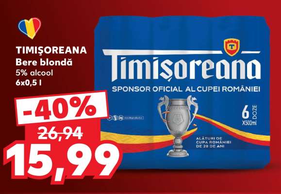 TIMIŞOREANA Bere blondă