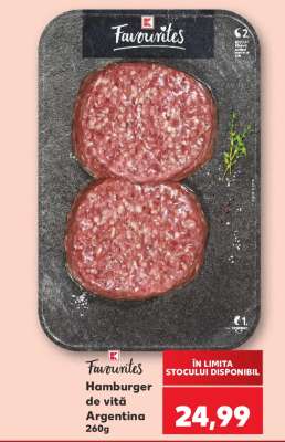 Hamburger de vită Argentina