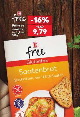 Pâine cu semințe fără gluten 350g