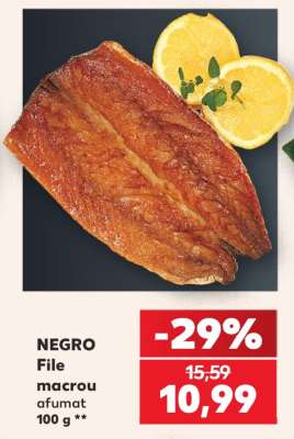 NEGO File macrou afumat 100 g