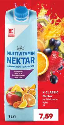 K-Classic Nectar multivitamin light