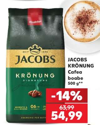 Jacobs Krönung Cafea Boabe