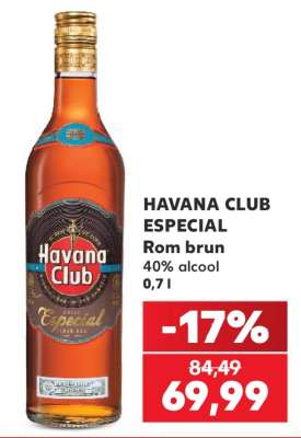 HAVANA CLUB ESPECIAL