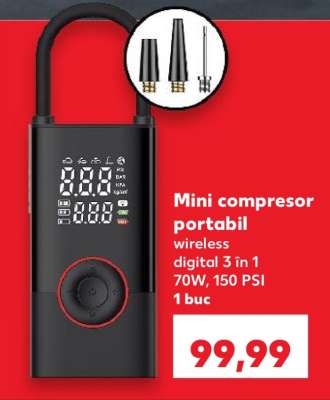 Mini compresor portabil