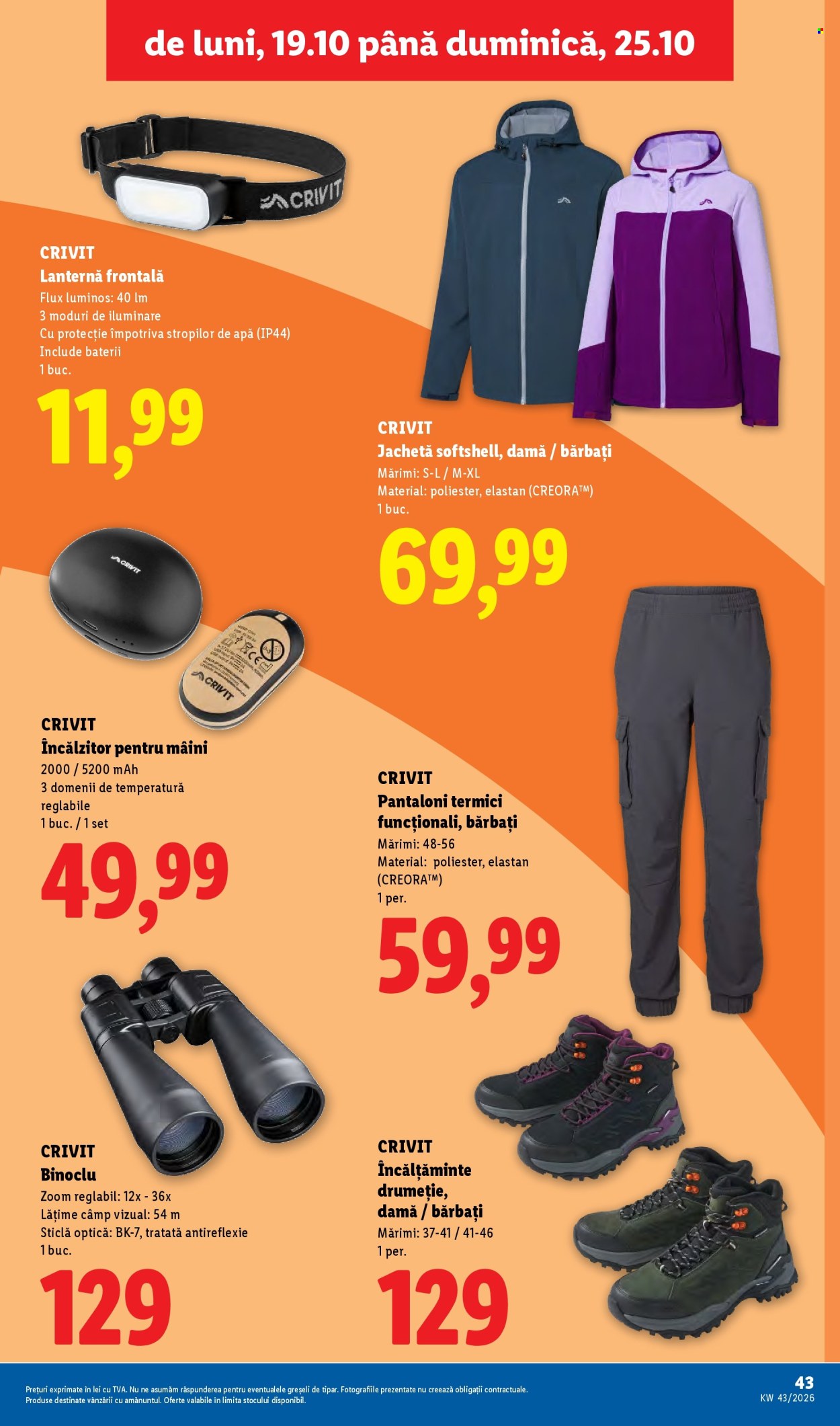 Catalog Lidl - 19.10.2026 - 25.10.2026. Pagina 43