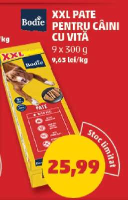 XXL Pate pentru câini cu vită