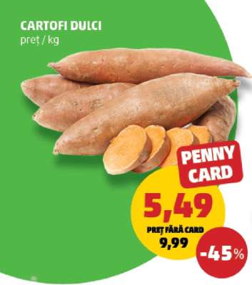 CARTOFI DULCI