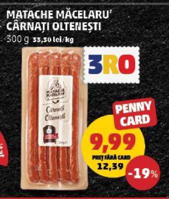 MATACHE MĂCELARU’ Cârnați oltenești