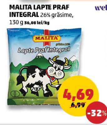 MALITA LAPTE PRAF INTEGRAL