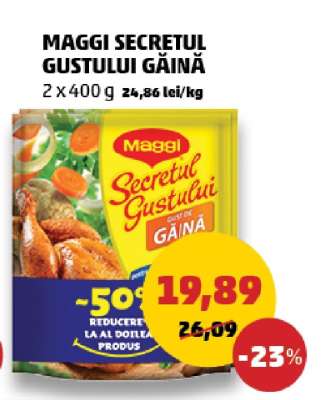 MAGGI SECRETUL GUSTULUI GĂINĂ