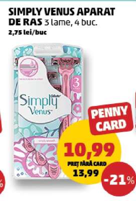 Simply Venus Aparat de Ras