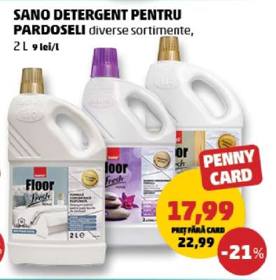 SANO Detergent pentru pardoseli