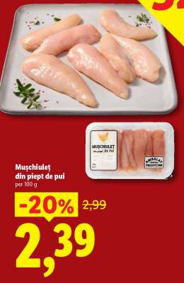 Muşchiuleț din piept de pui
