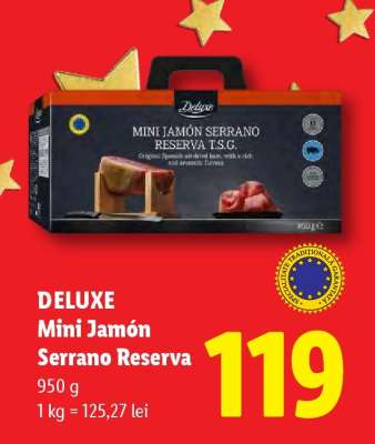DELUXE Mini Jamón Serrano Reserva