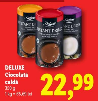 DELUXE Ciocolată caldă