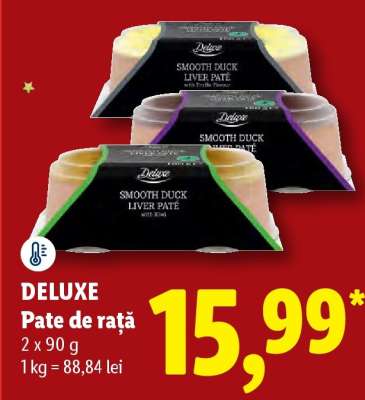 DELUXE Pate de rață