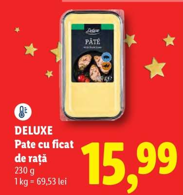 Deluxe Pate cu ficat de rață
