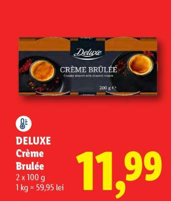 DELUXE Crème Brulée