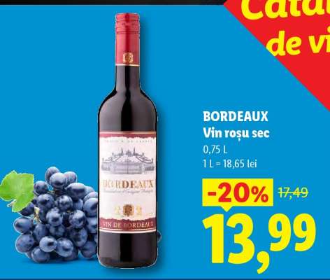 Bordeaux Vin roșu sec
