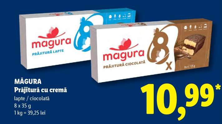 Măgura Prăjitură cu cremă