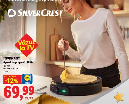 SILVERCREST Aparat de preparat clătite