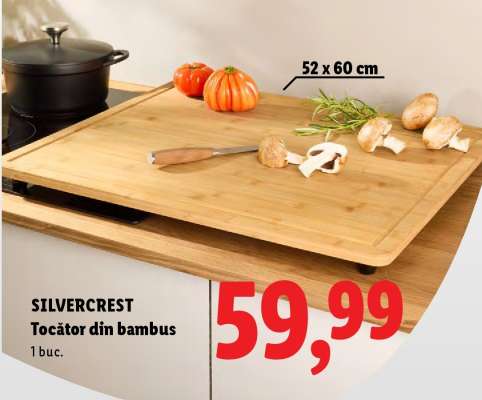 SILVERCREST Tocător din bambus