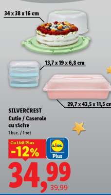 SILVERCREST Cutie / Caserole cu răcire