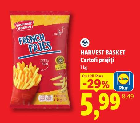 HARVEST BASKET Cartofi prăjiți