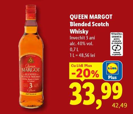 Queen Margot Blended Scotch Whisky