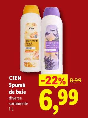 CIEN Spumă de baie