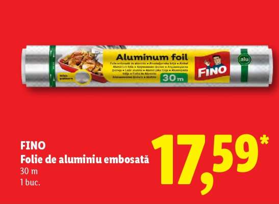 FINO Folie de aluminiu embosată