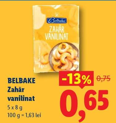 Belbake Zahăr Vanilinat