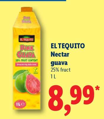 EL TEQUITO Nectar guava