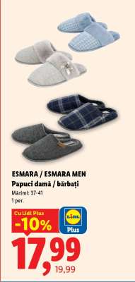 ESMARA / ESMARA MEN Papuci damă / bărbați