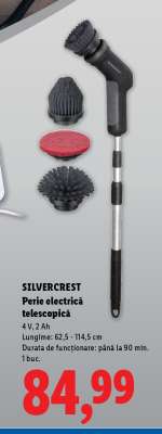 SILVERCREST Perie electrică telescopică