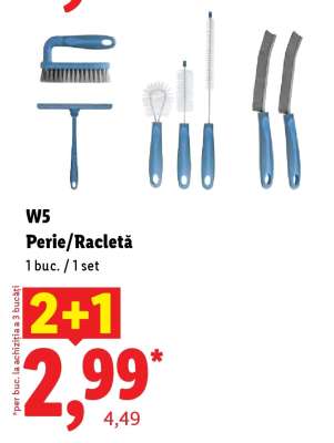 W5 Perie/Racletă