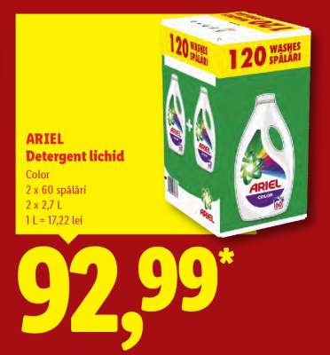 ARIEL Detergent lichid