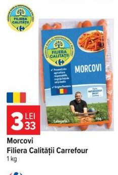 Morcovi Filiera Calității Carrefour