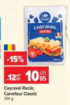 Cașcaval Rucăr Carrefour Classic