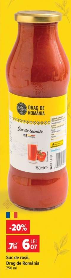 Suc de roșii Drag de România