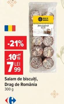 Salam de biscuiți, Drag de România