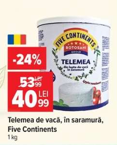 Telemea de vacă în saramură Five Continents