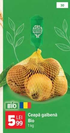 Ceapă galbenă Bio