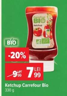 Ketchup Carrefour Bio