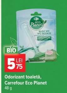 Odorizant toaletă, Carrefour Eco Planet