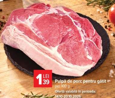Pulpă de porc pentru gătit